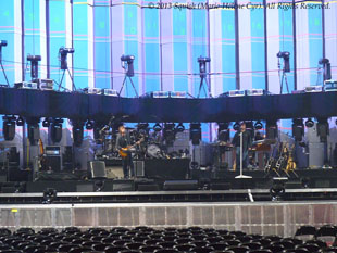 Première visite backstage avant le spectacle de Bon Jovi au Centre Bell, Québec, Canada (14 février 2013)